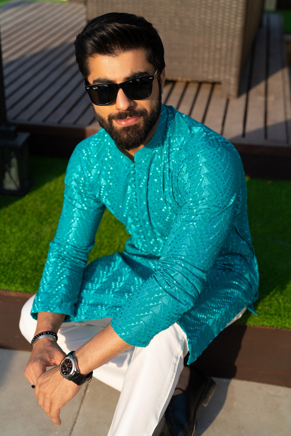 EMBROIDED KURTA PAJAMA