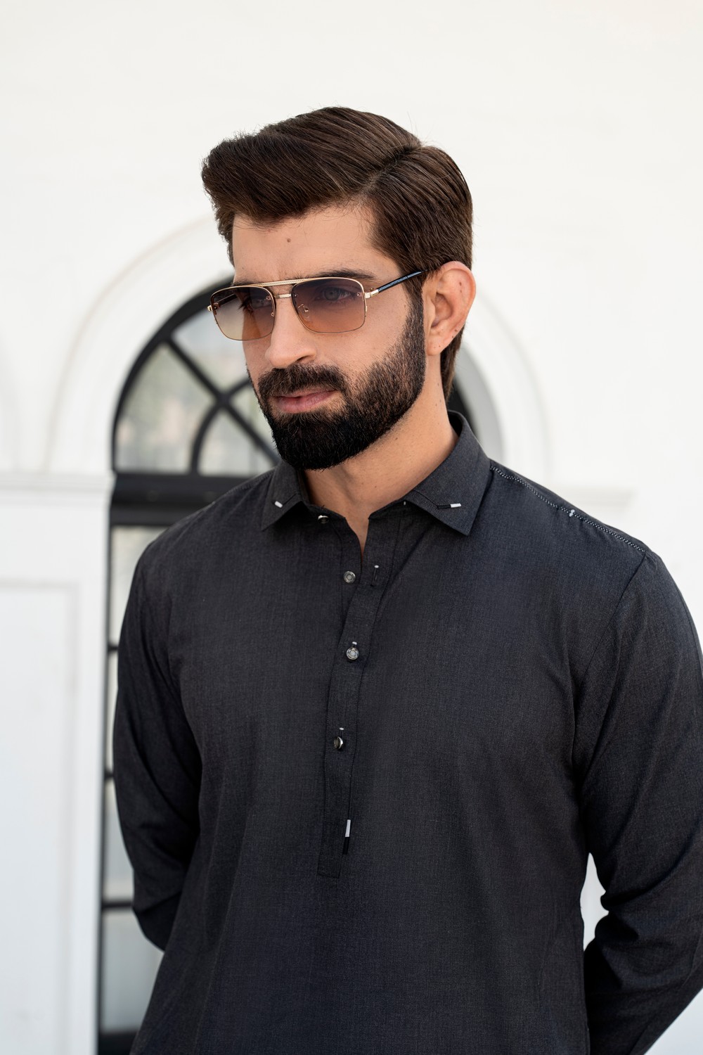prince coat with shalwar kameez