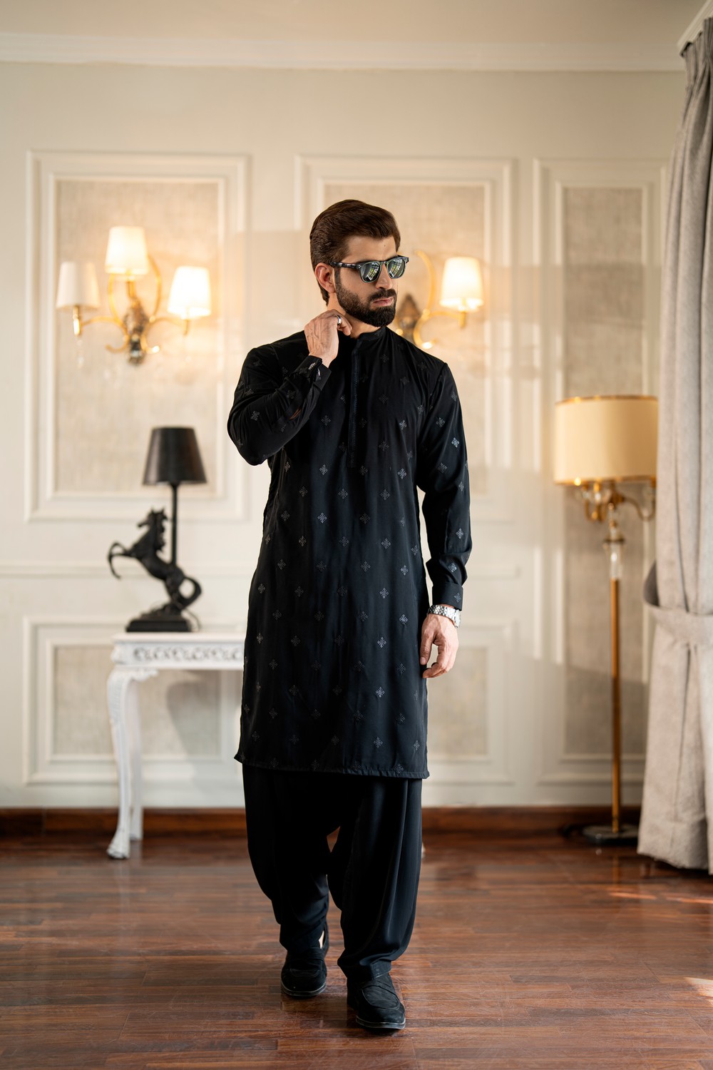 EMBROIDED KURTA SHALWAR