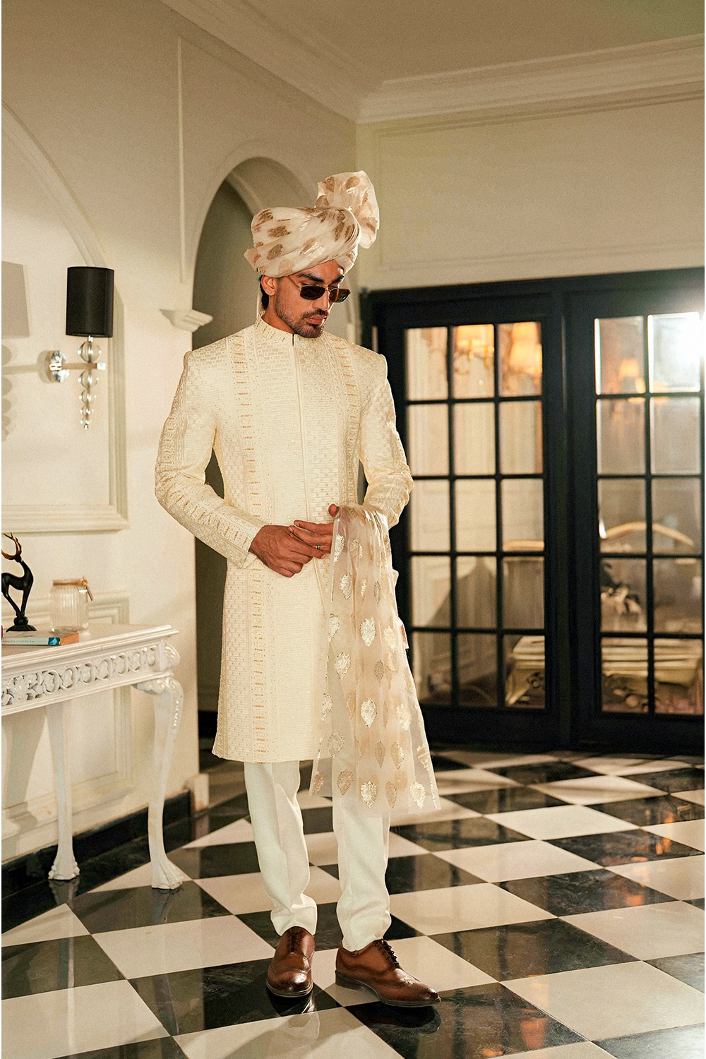 ARRIJAAL- EMBROIDED SHERWANI