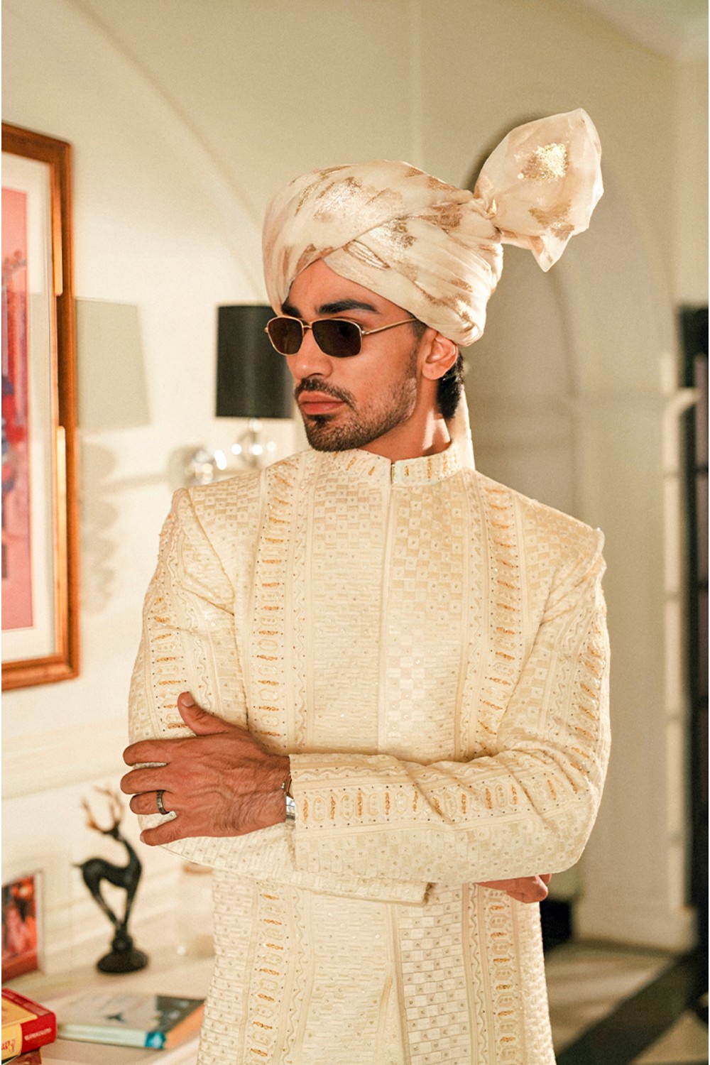 ARRIJAAL- EMBROIDED SHERWANI