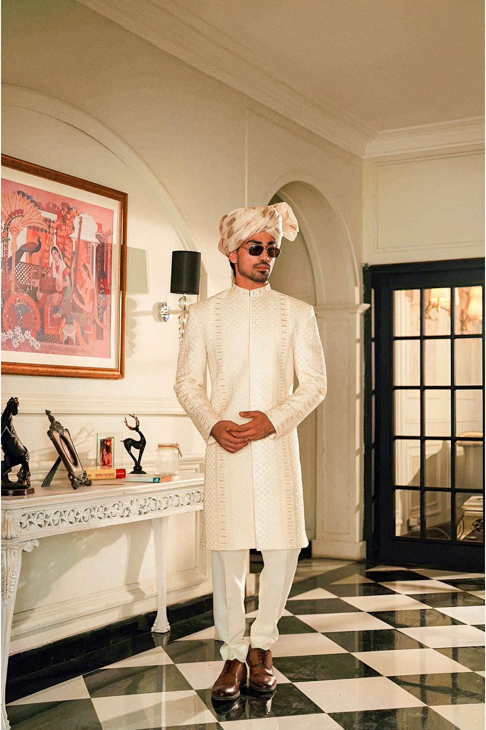 ARRIJAAL- EMBROIDED SHERWANI