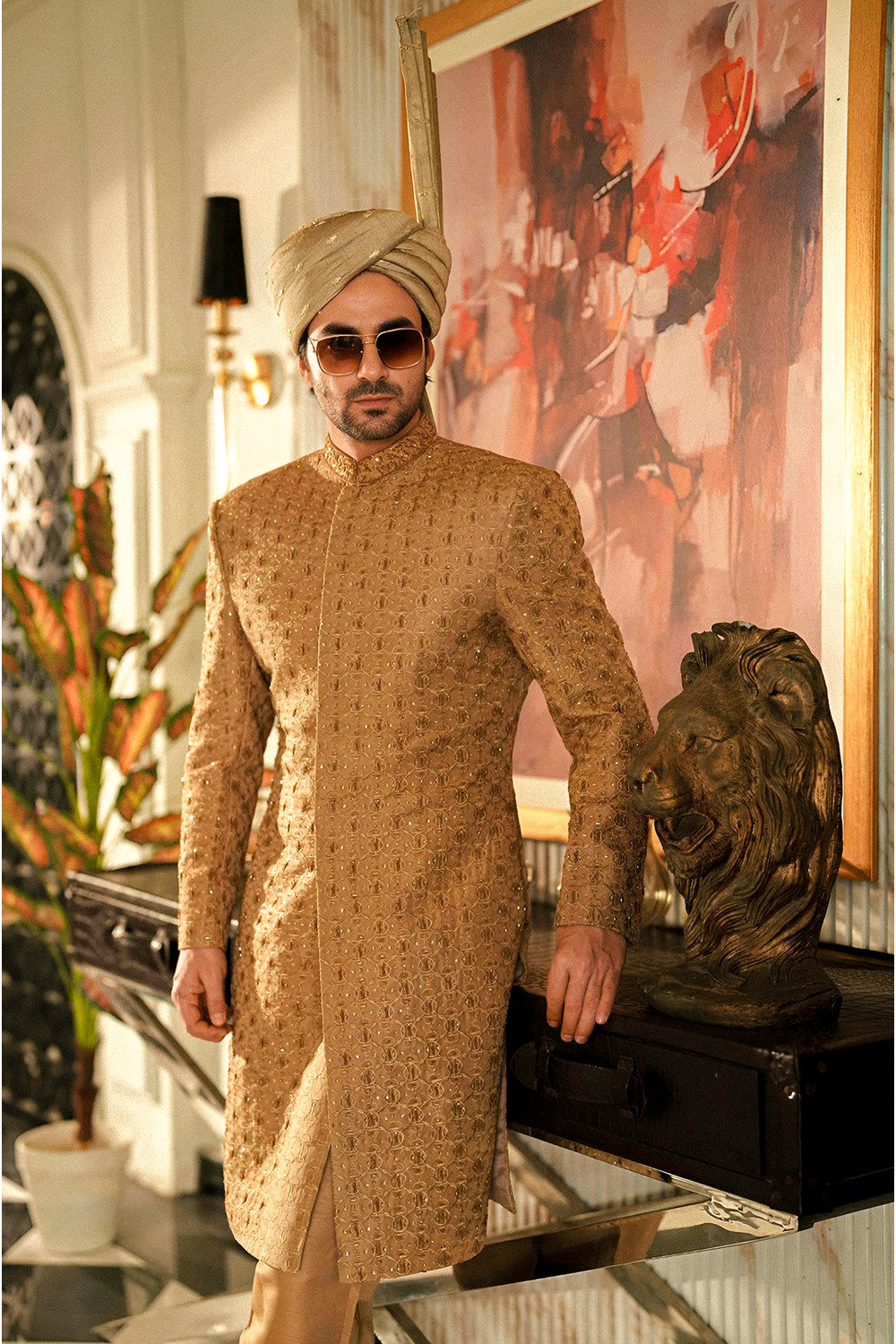 ARRIJAAL- EMBROIDED SHERWANI