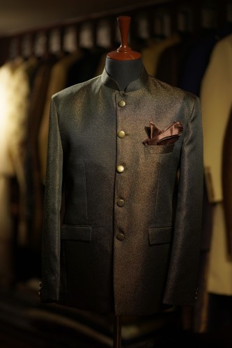 two tone fabric   prince-coat
