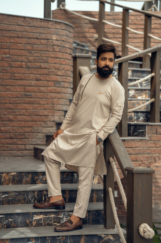TEXTURED KURTA PAJAM
