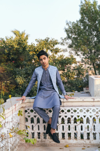 WAISTCOAT WITH KURTA PAJAMA