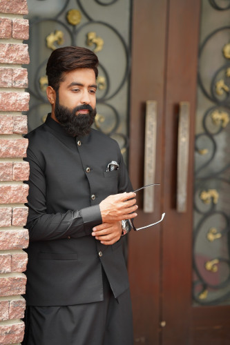 SHALWAR KAMEEZ WITH WAISTCOAT