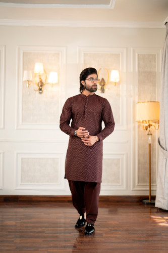 EMBROIDED KURTA SHALWAR
