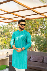 EMBROIDED KURTA PAJAMA