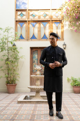 KURTA PAJAMA WITH WAISTCOAT