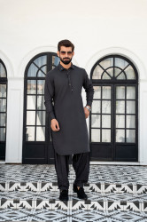 prince coat with shalwar kameez
