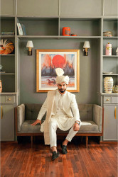 ARRIJAAL-FRONT OPEN EMBROIDED SHERWANI