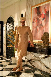 ARRIJAAL- EMBROIDED SHERWANI