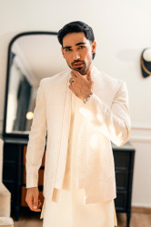 ARRIJAAL- EMBROIDED DOUBLE SHERWANI